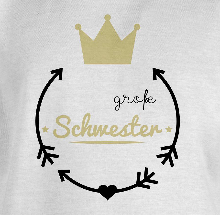 Shirtracer Große Schwester - Krone Shirts & Mehr Shirtracer JETZT KAUFEN