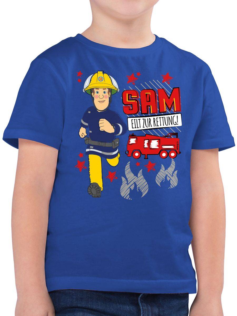Shirtracer Sam eilt zur Rettung - Scribble: T-Shirt Turnbeutel Shirtracer