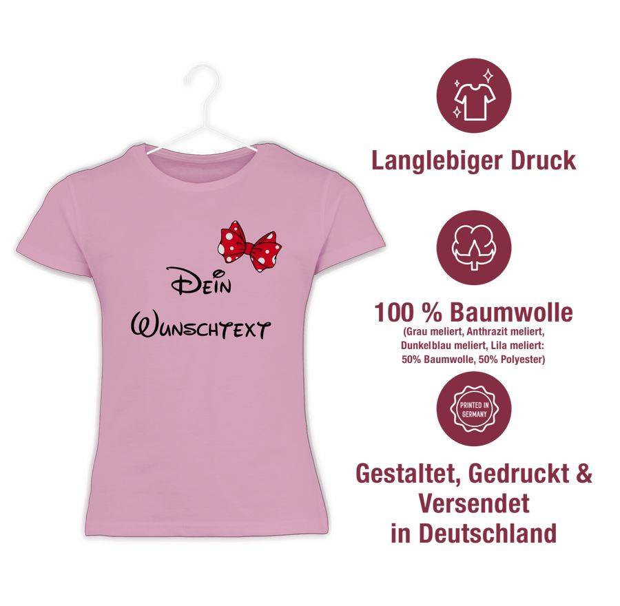 Shirtracer Wunschtext Schleife Shirts & Mehr Shirtracer Discount Store für neue Produkte