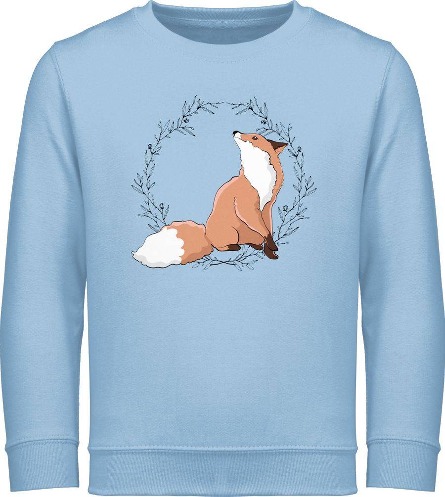 Shirtracer Fuchs mit Blumenkranz: Tshirt Rucksack Shirtracer