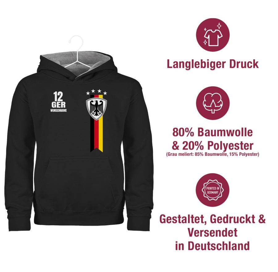 Shirtracer Germany WM Fan-Shirt Deutschland: Tshirt Gym Bag Shirtracer Fabrik Onlineshop
