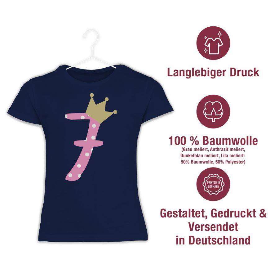 Shirtracer Sieben Krone Mädchen Siebter Shirts & Mehr Shirtracer Großer Ausverkauf
