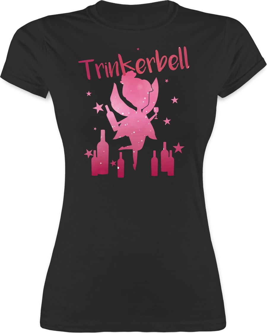 Shirtracer Trinkerbell mit Flaschen Shirts & Mehr Shirtracer