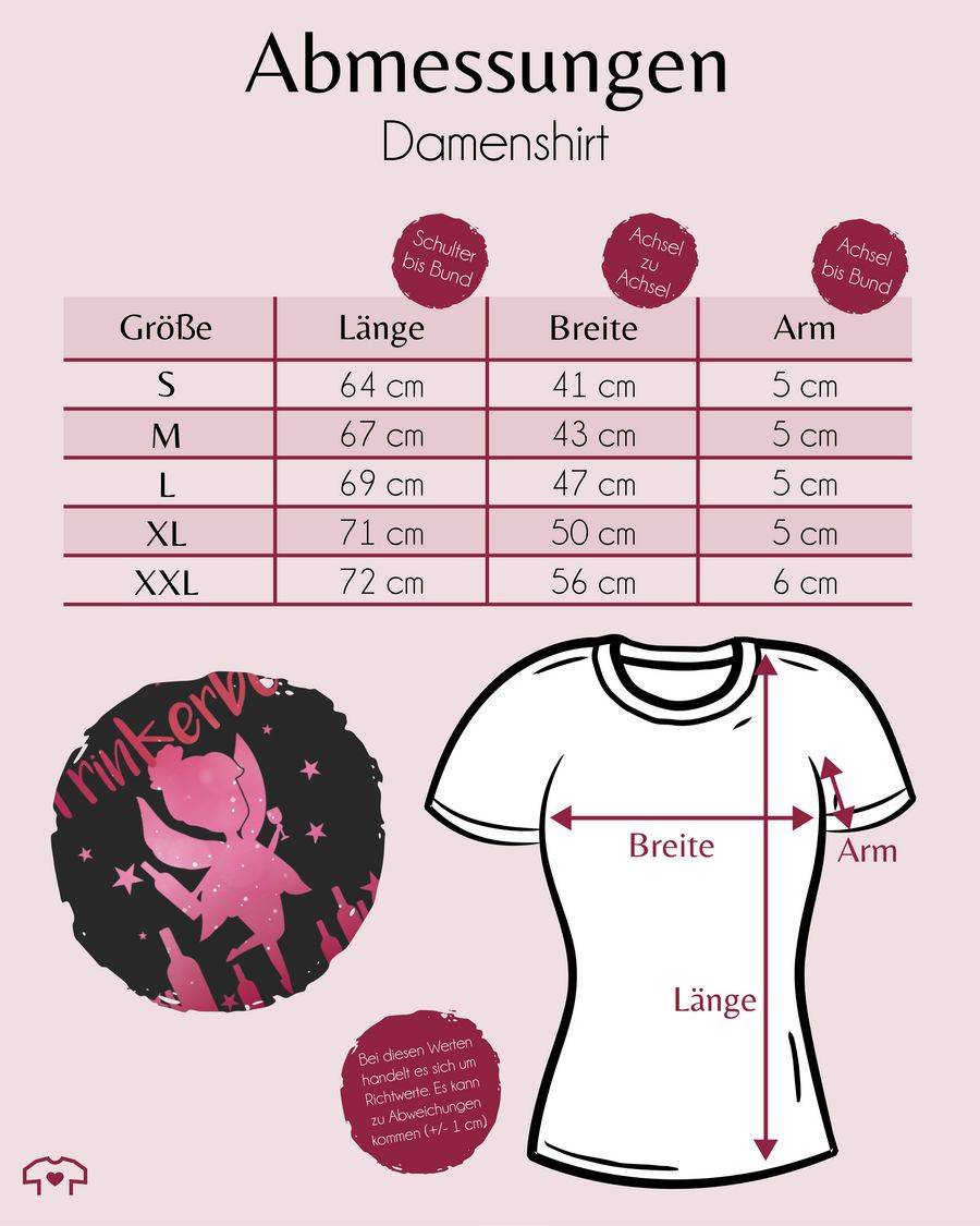 Shirtracer Trinkerbell mit Flaschen Shirts & Mehr Shirtracer Muttertagsangebot