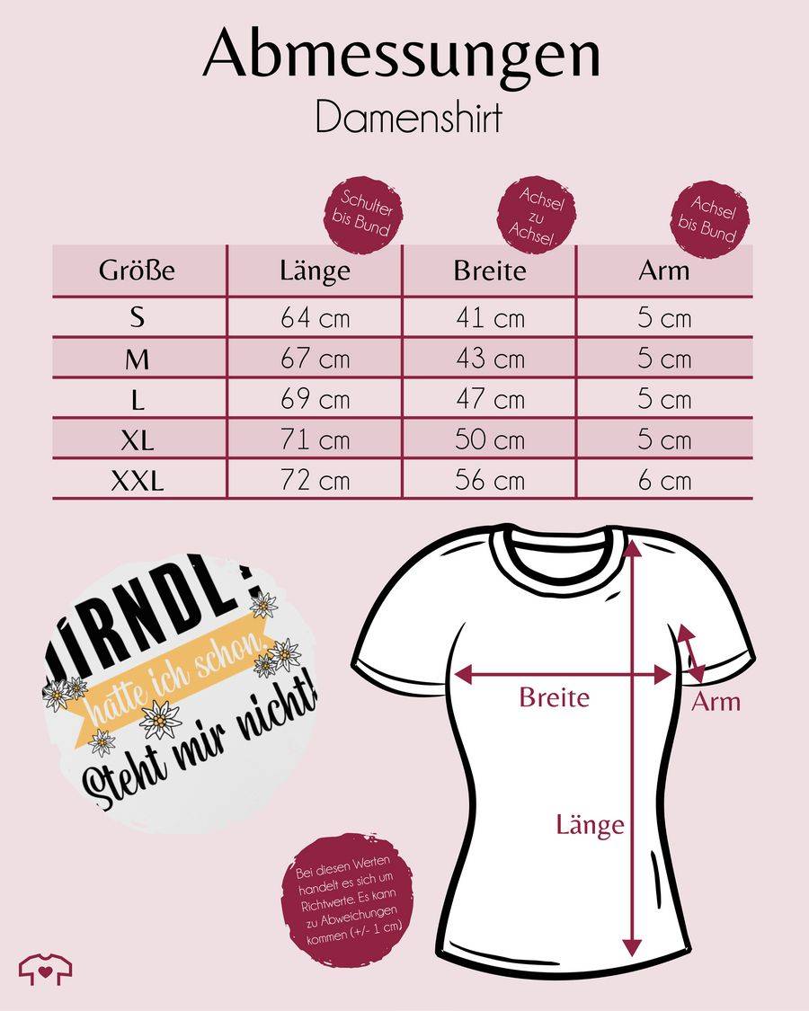 Shirtracer Dirndl - hatte ich schon steht mir nicht - schwarz: Tshirt Gym Bag Shirtracer Vatertagsangebot