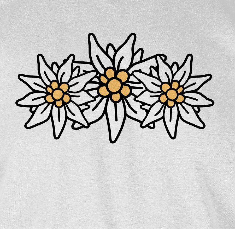 Shirtracer 3 Edelweiß in Reihe Shirts & Mehr Shirtracer Neueste Mode