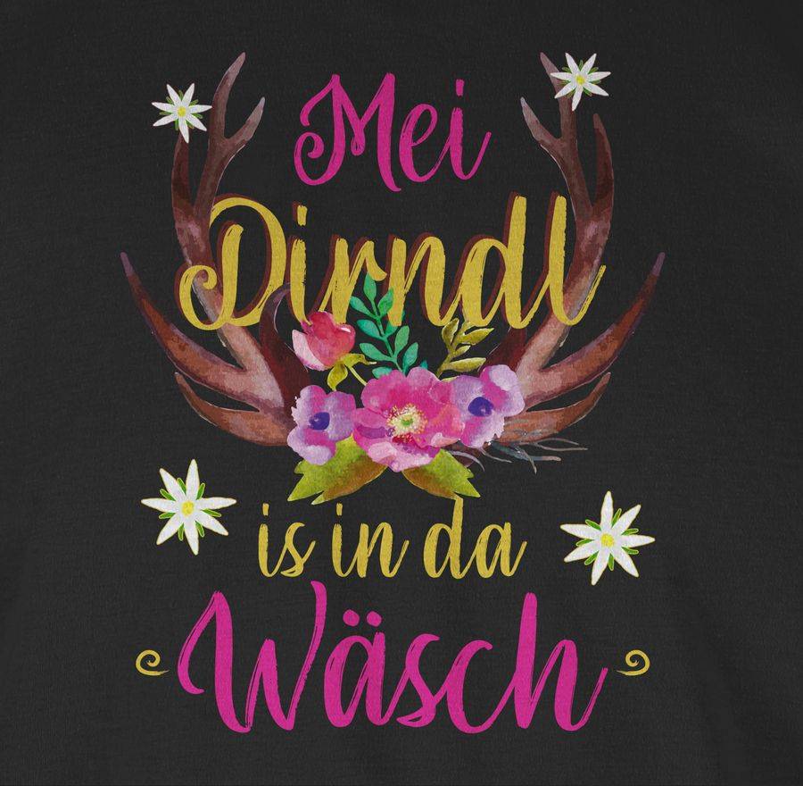 Shirtracer Mei Dirndl is in da Wäsch - Hirschgeweih Shirts & Mehr Shirtracer Exklusive Angebote