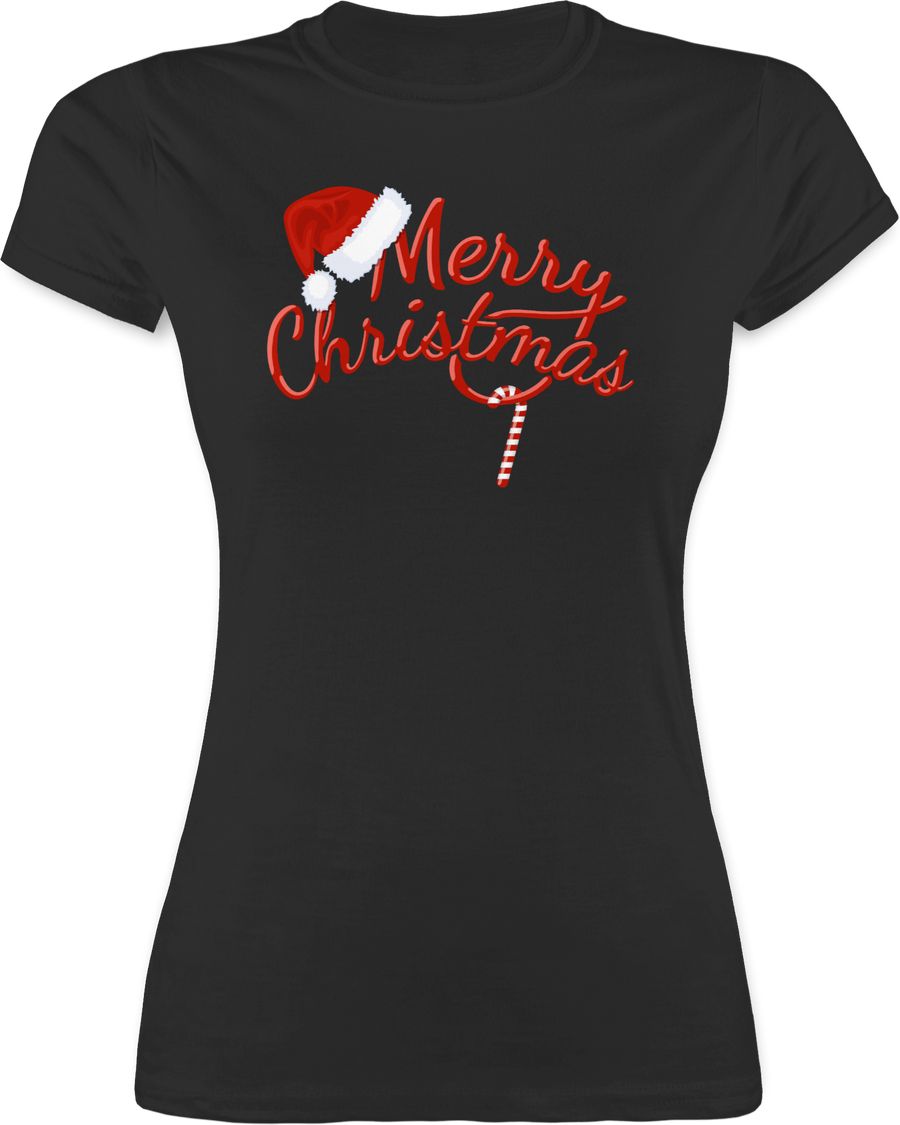 Shirtracer Merry Christmas Zuckerstange: T-Shirt Gym Bag Shirtracer