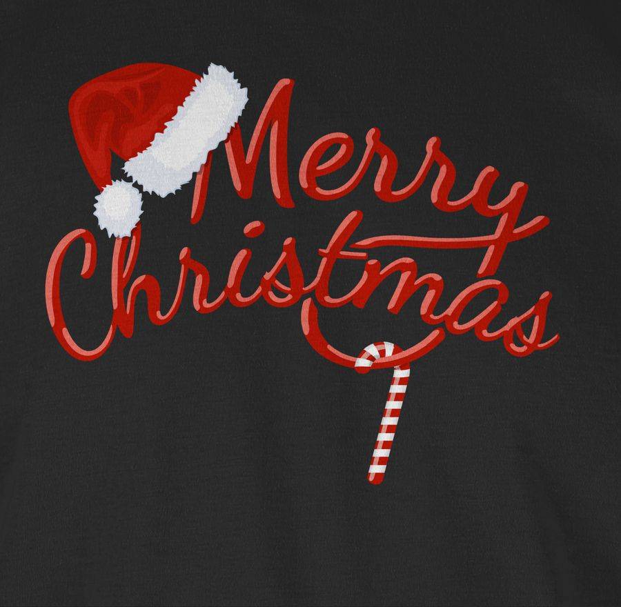 Shirtracer Merry Christmas Zuckerstange: T-Shirt Gym Bag Shirtracer Blitzangebot