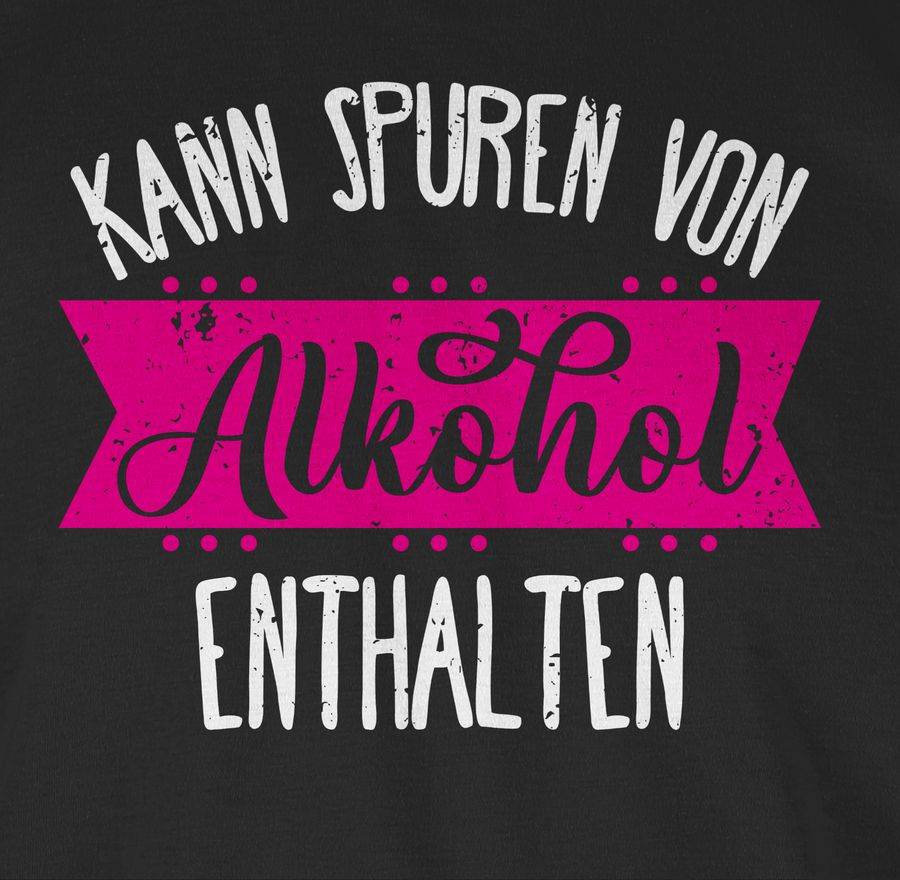 Shirtracer Kann Spuren von Alkohol enthalten - Vintage weiß/fuchsia: Tshirt Rucksack Shirtracer Große Rabatte