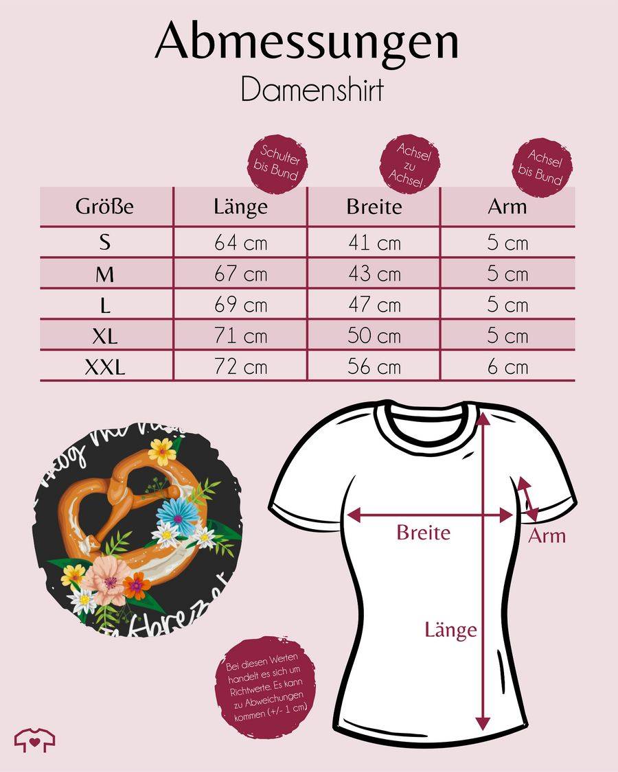 Shirtracer I mog mi ned aufbrezeln! - weiß: T-Shirt Turnbeutel Shirtracer Saisonale Angebote