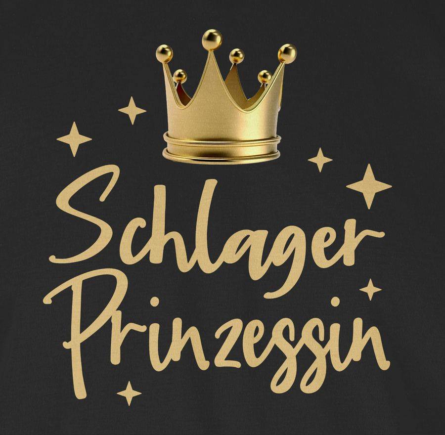 Shirtracer Schlager Prinzessin - Schlagerparty Konzert Volksmusik Shirts & Mehr Shirtracer Zeitbegrenzte Promotion
