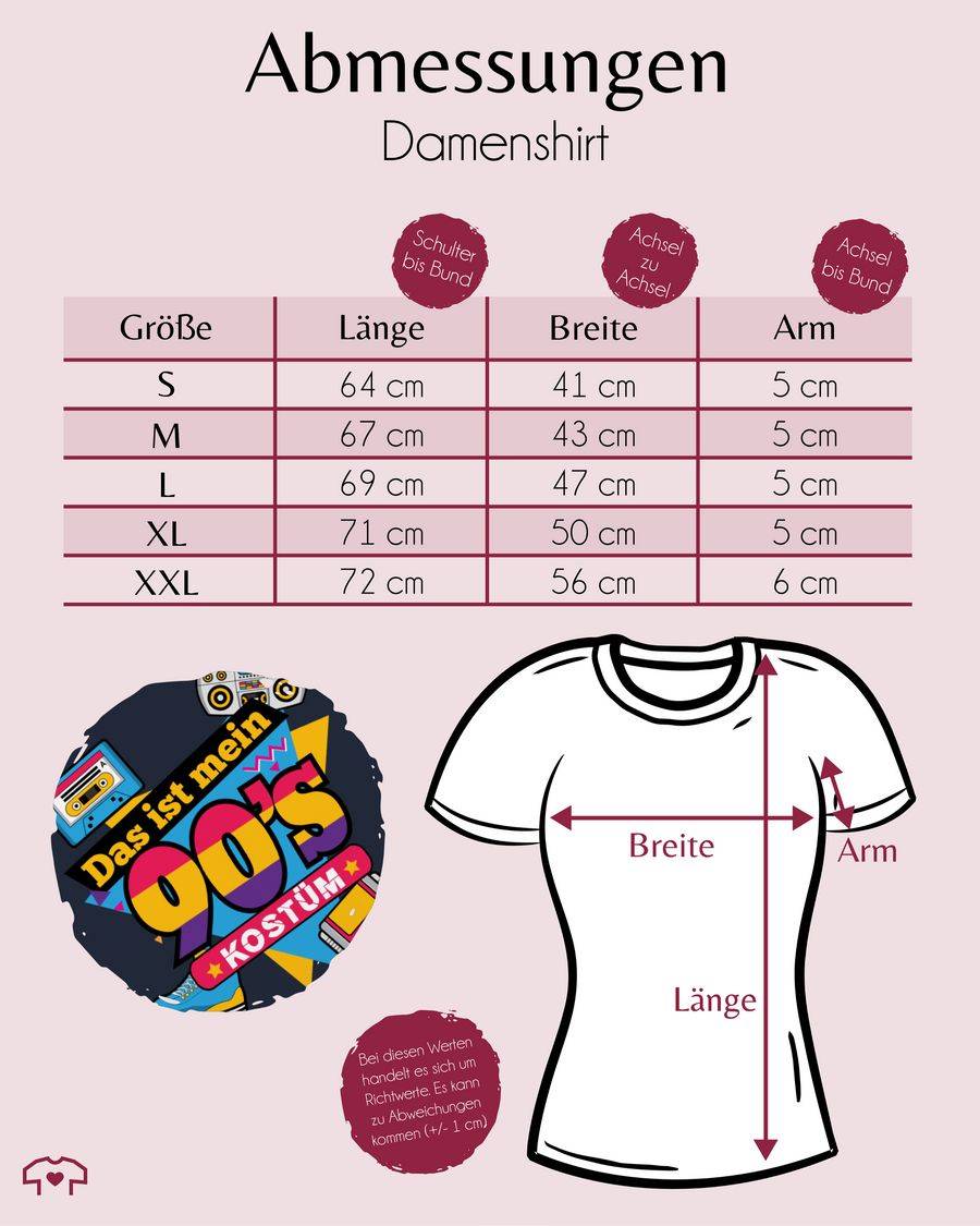 Shirtracer Das ist mein 90er Jahre Kostüm: Tshirt Rucksack Shirtracer Nur noch ein Tag übrig