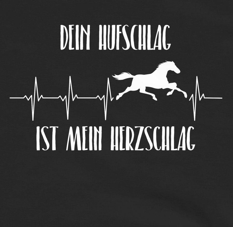 Shirtracer Dein Hufschlag ist mein Herzschlag: T-Shirt Gym Bag Shirtracer Super Rabatt