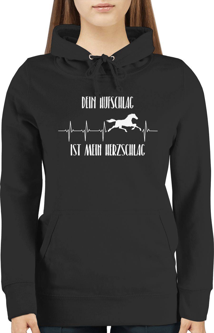 Shirtracer Dein Hufschlag ist mein Herzschlag: T-Shirt Gym Bag Shirtracer Super Rabatt