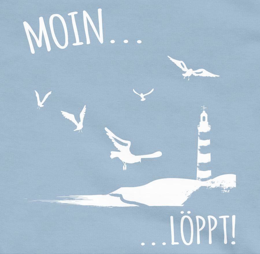 Shirtracer Moin Löppt! - weiß Shirts & Mehr Shirtracer Online