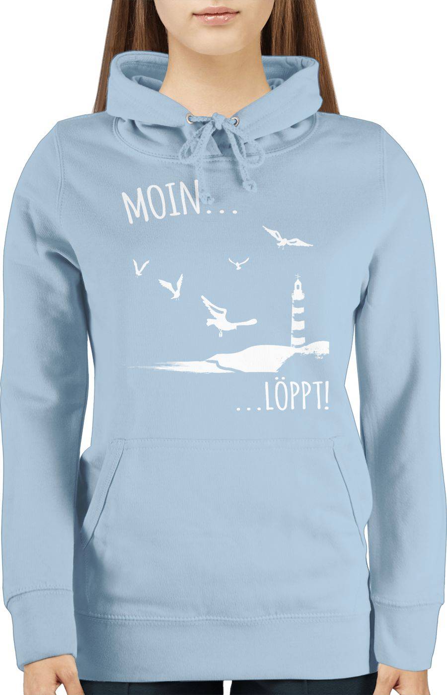 Shirtracer Moin Löppt! - weiß Shirts & Mehr Shirtracer Online