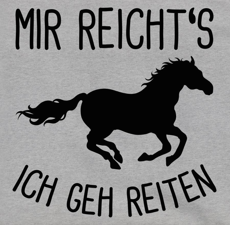 Shirtracer Mir reichts ich geh Reiten mit Pferd Shirts & Mehr Shirtracer Angebote