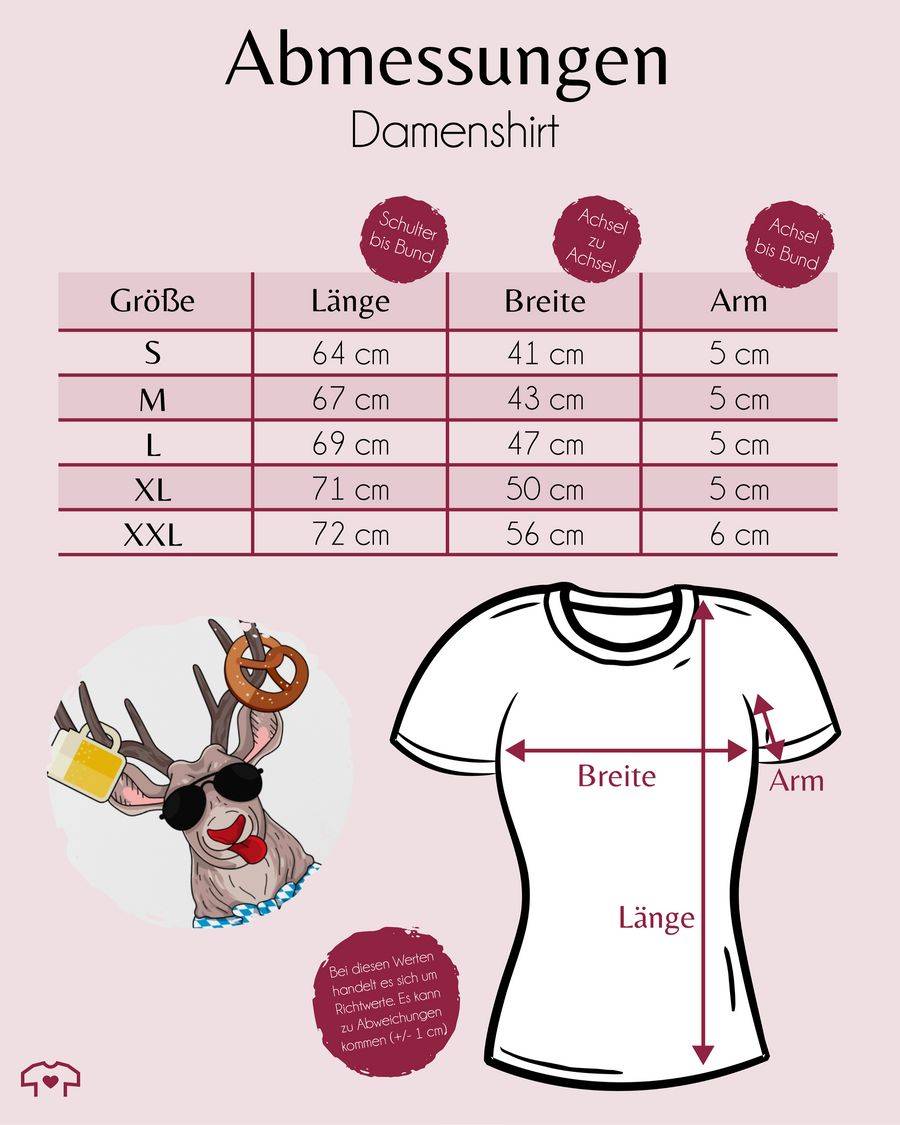 Shirtracer Oktoberfest Hirsch: T-Shirt Turnbeutel Shirtracer im Angebot
