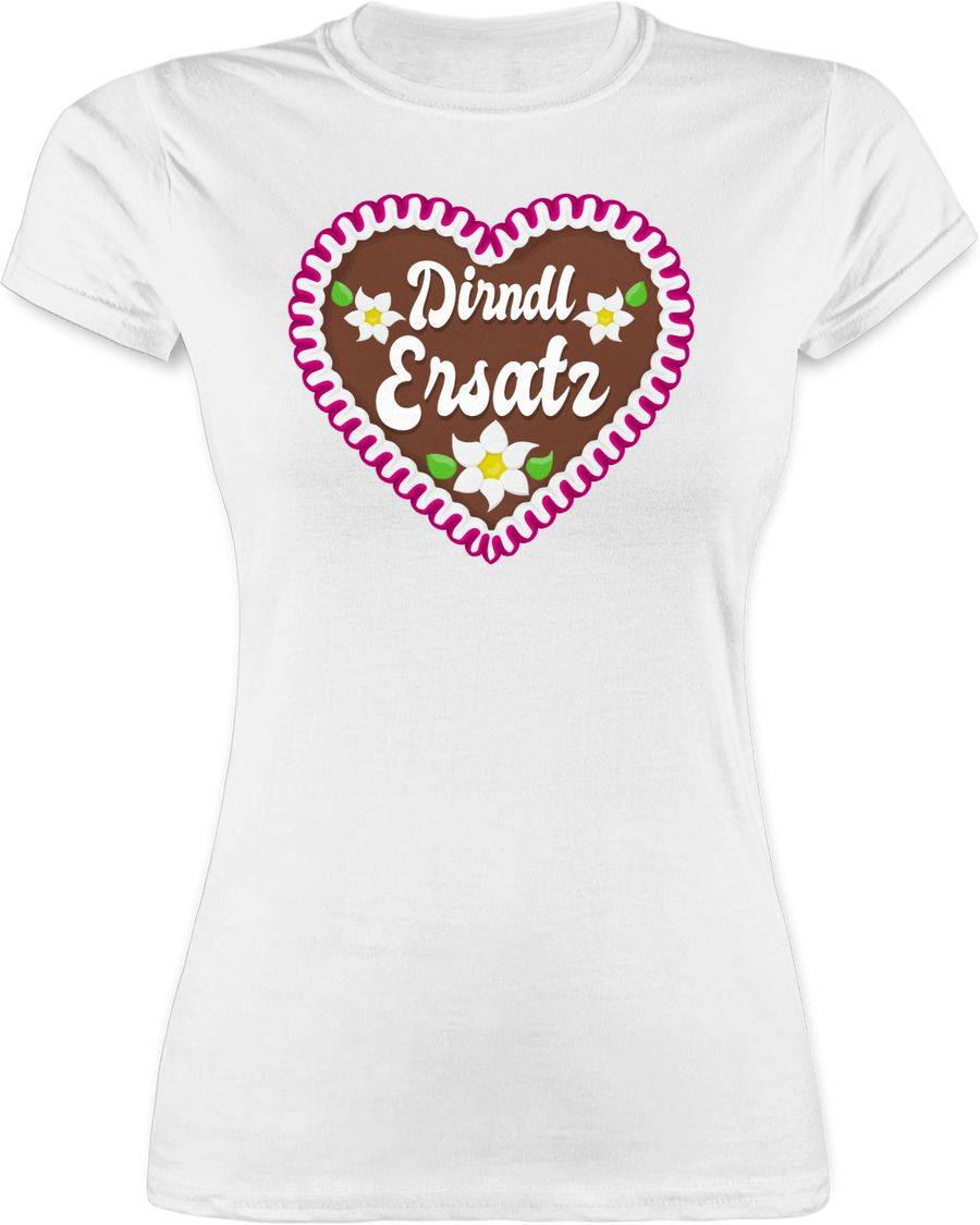 Shirtracer Dirndl Ersatz mit Lebkuchen: T-Shirt Turnbeutel Shirtracer Fabrikverkauf