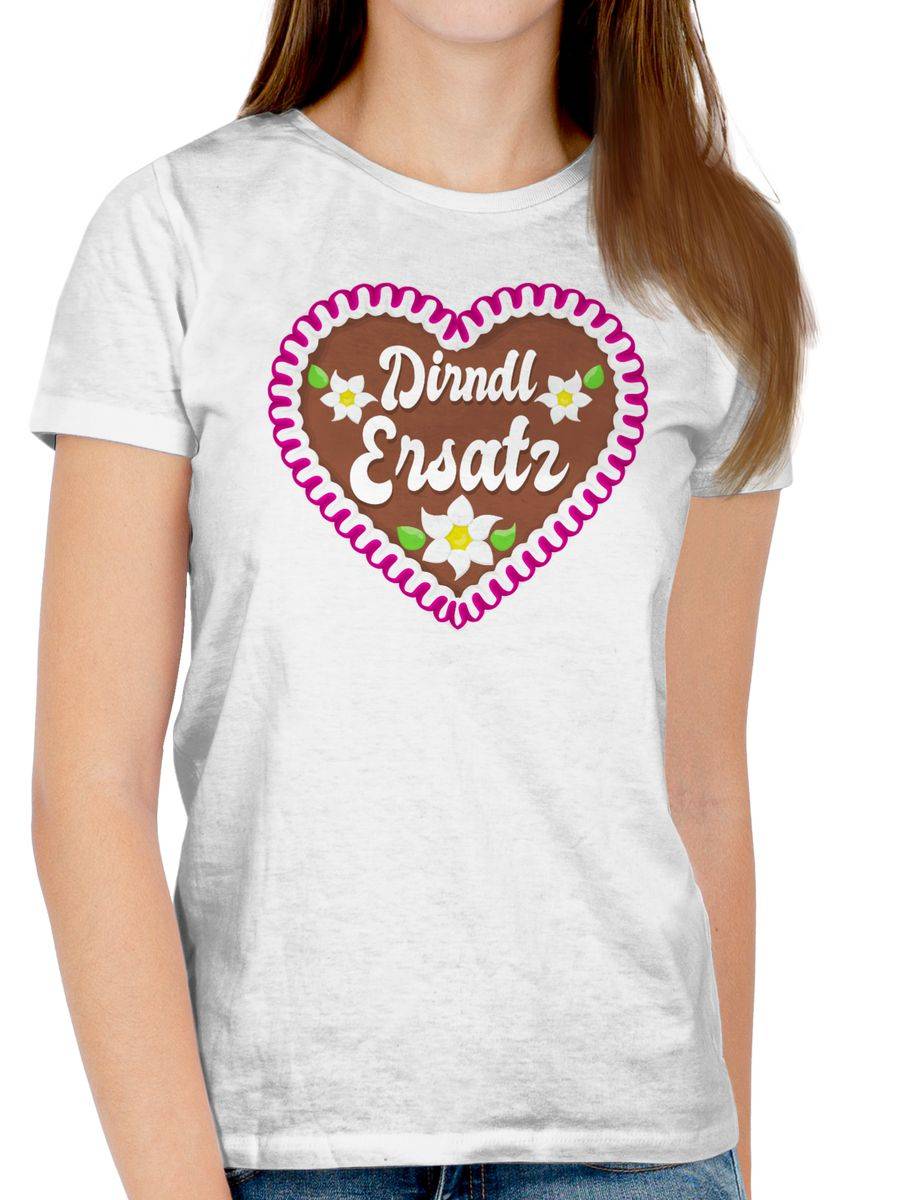 Shirtracer Dirndl Ersatz mit Lebkuchen: T-Shirt Turnbeutel Shirtracer Fabrikverkauf