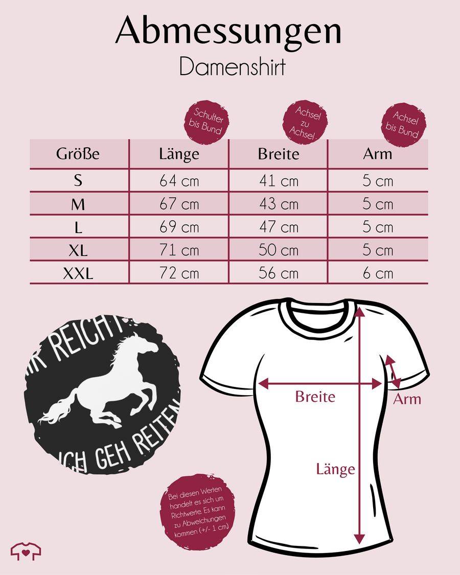 Shirtracer Mir reichts ich geh Reiten mit Pferd: T-Shirt Gym Bag Shirtracer Blitzverkäufe