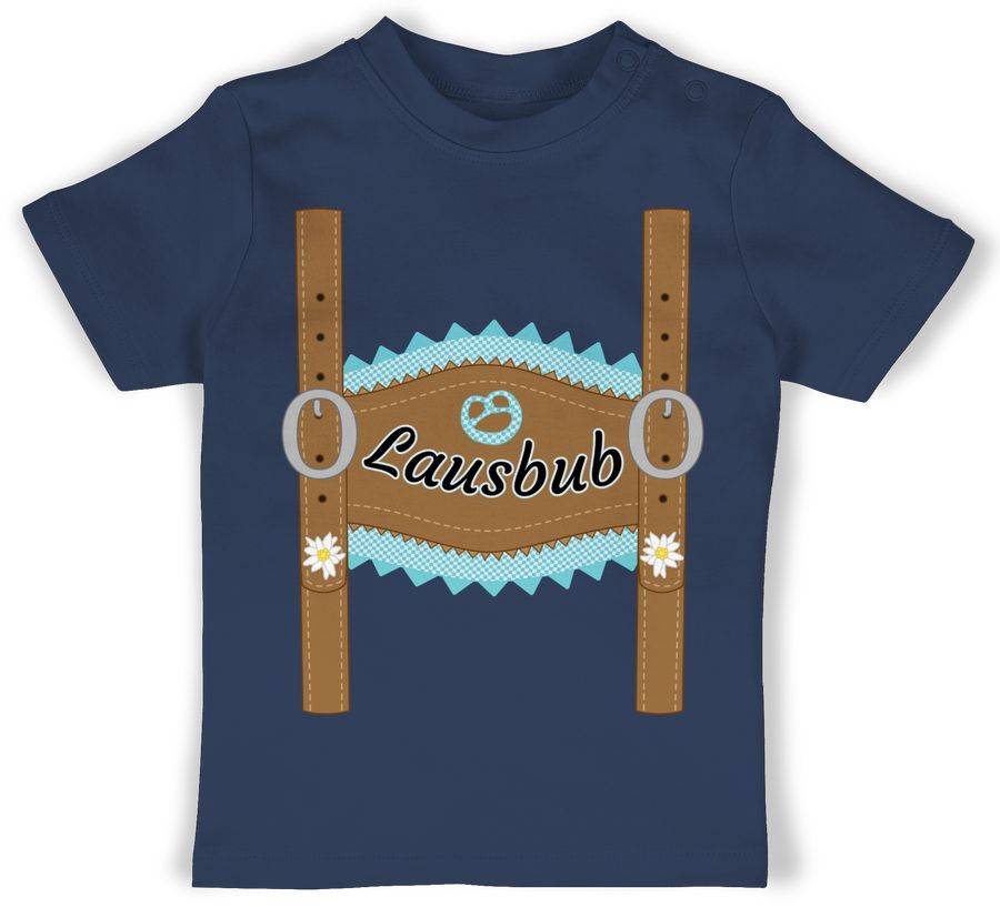 Shirtracer Lausbub Lederhose: T-Shirt Rucksack Shirtracer