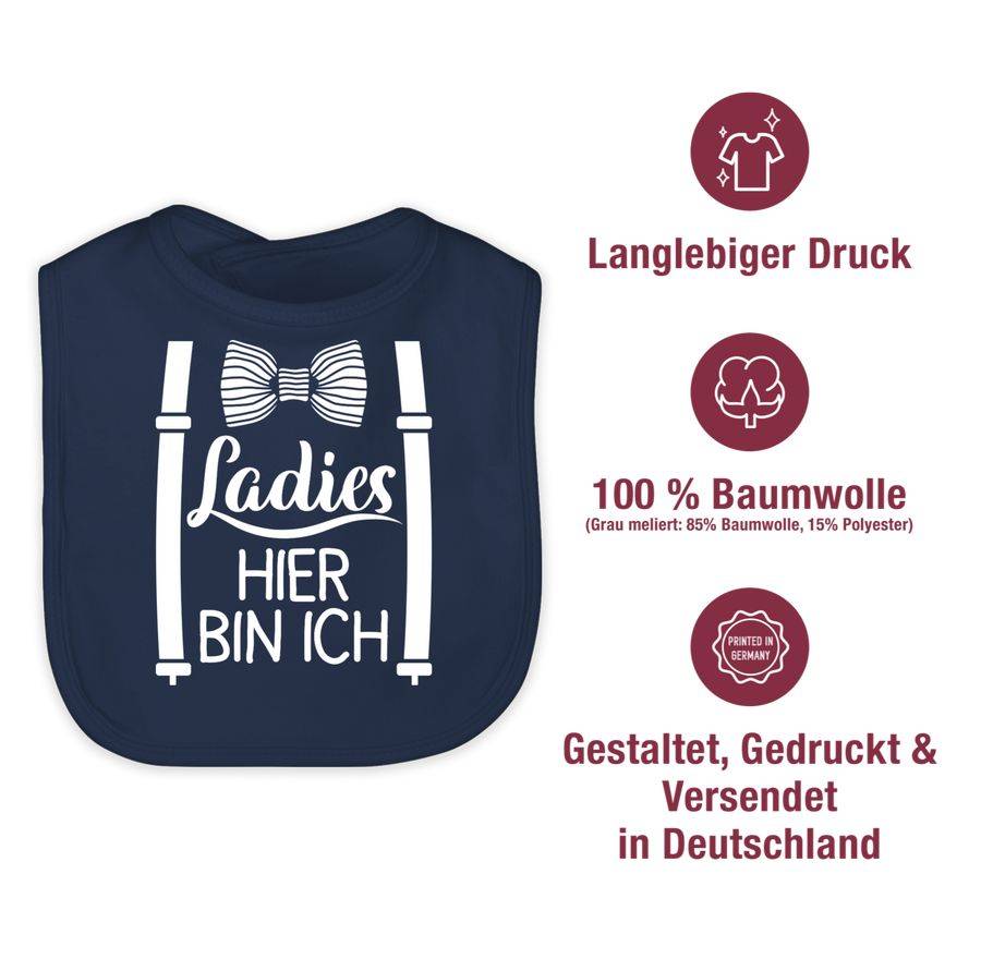 Shirtracer Ladies hier bin ich Shirts & Mehr Shirtracer Flash Sale