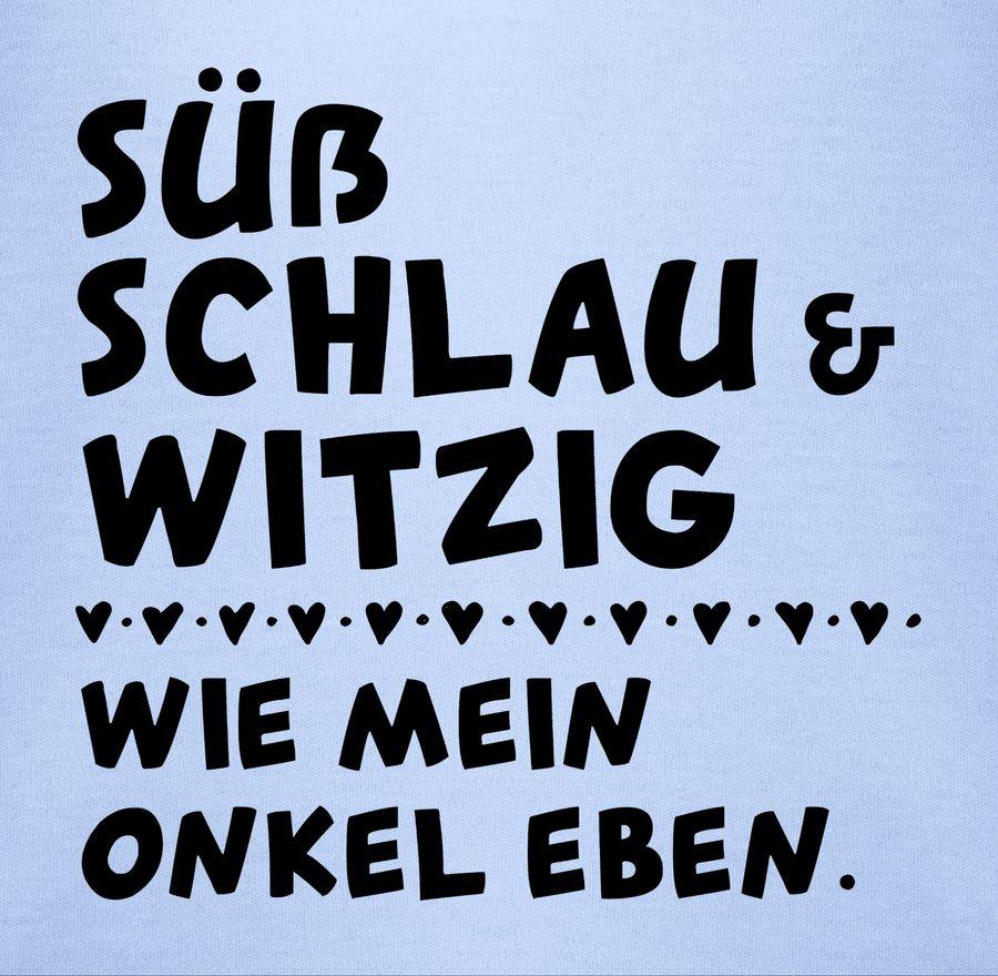 Shirtracer Süß schlau und witzig - wie mein Onkel eben - Schwarz Shirts & Mehr Shirtracer Osterangebot