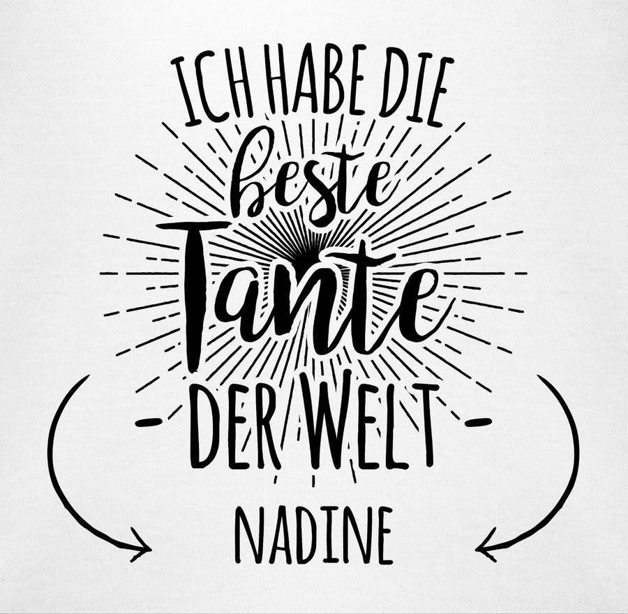 Shirtracer Ich habe die beste Tante der Welt - Tante ist die Beste - Für die beste Tante Ge Shirtracer Valentinstagsangebot