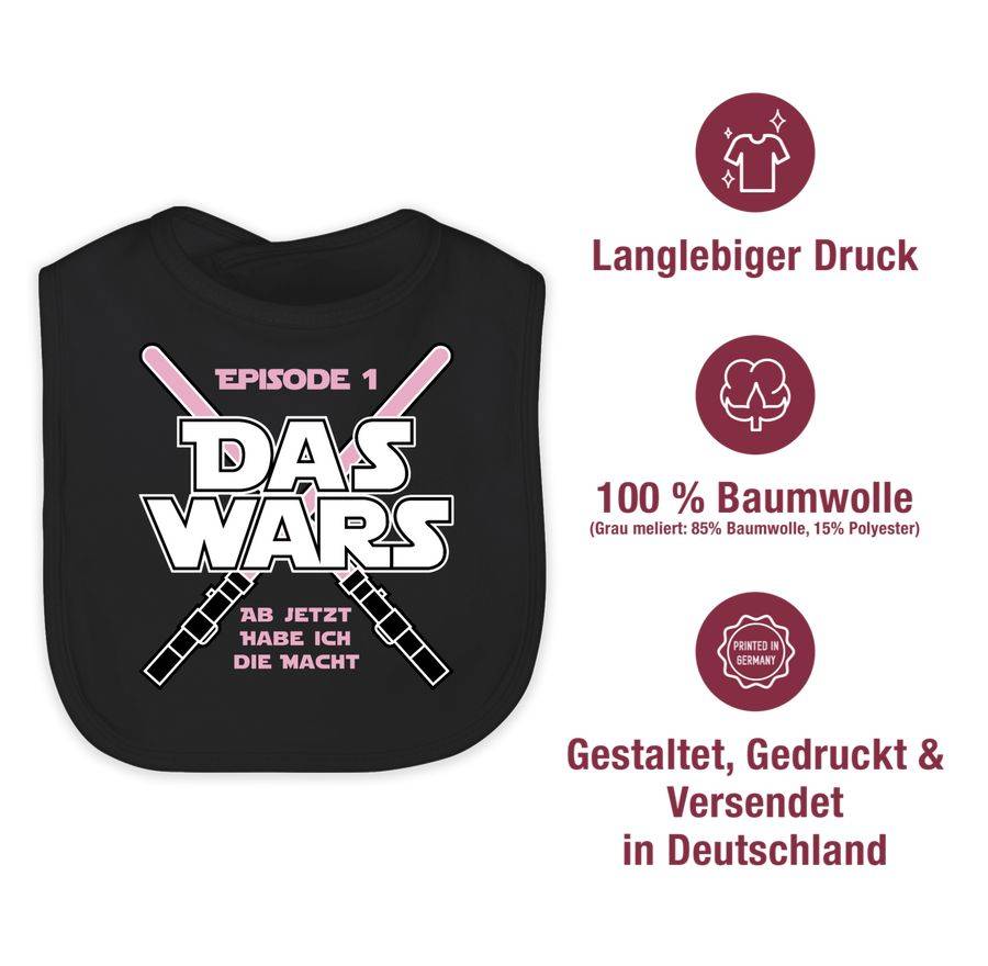 Shirtracer Das Wars Jetzt habe ich die Macht Mädchen: Tshirt Rucksack Shirtracer Lagerräumung