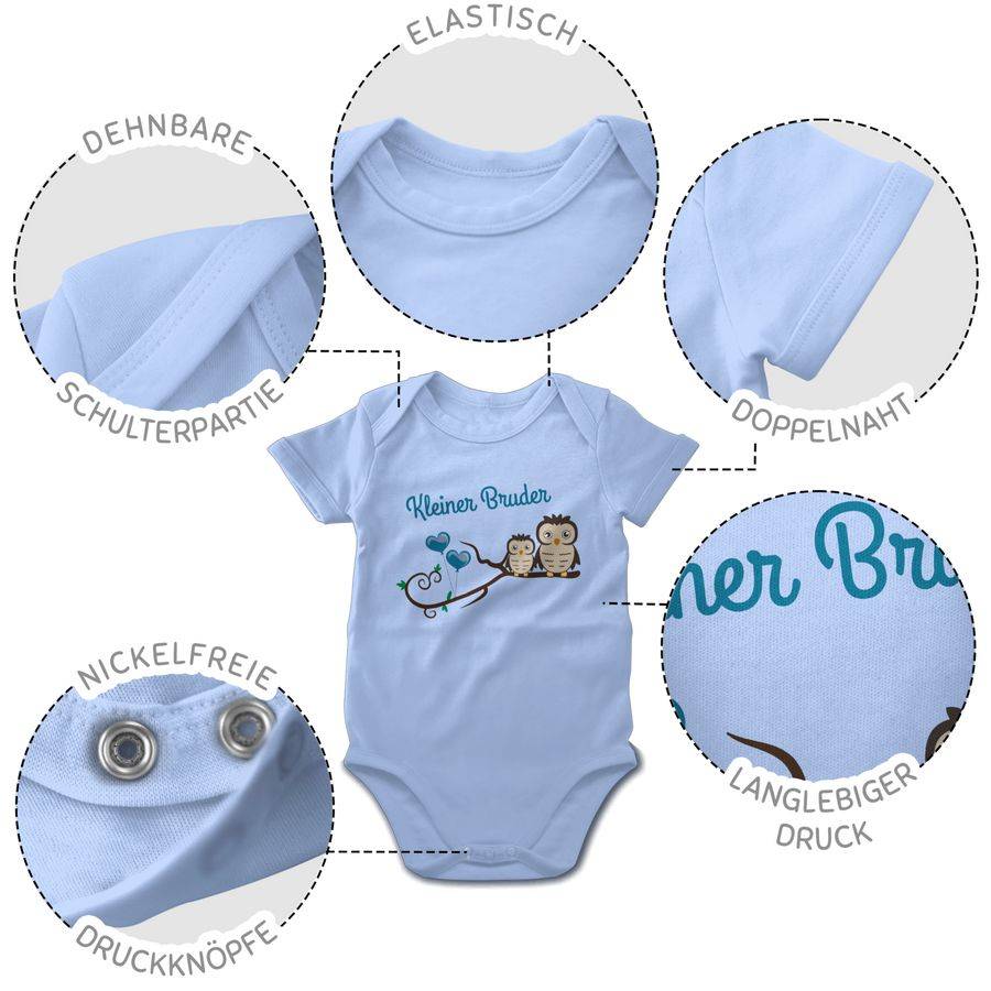 Shirtracer Kleiner Bruder Geschenk Little Brother Shirts & Mehr Shirtracer Exklusive Angebote
