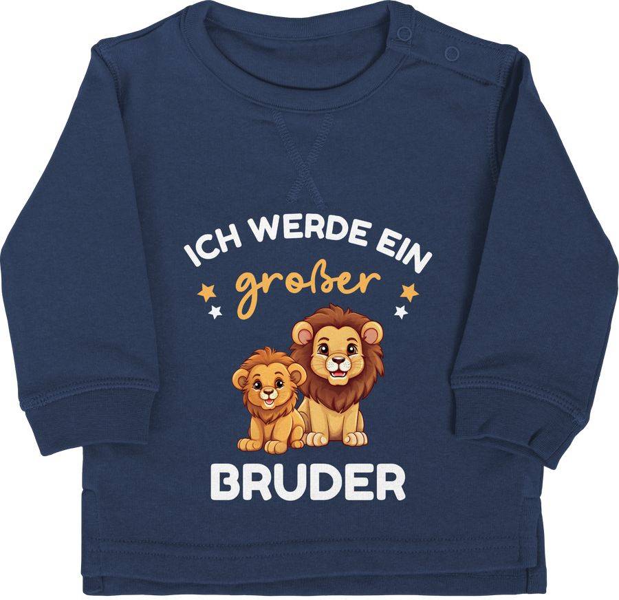 Shirtracer Ich werde großer Bruder Geschenk Löwen Shirts & Mehr Shirtracer