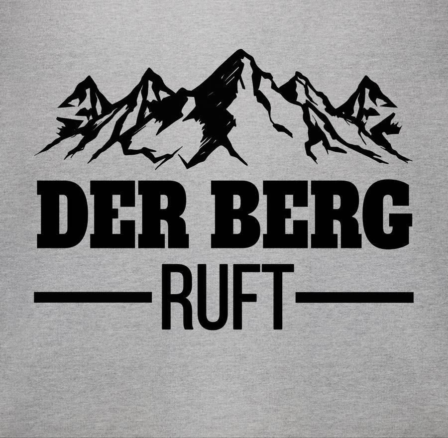 Shirtracer Der Berg ruft - schwarz: T-Shirt Rucksack Shirtracer Tägliche Deals
