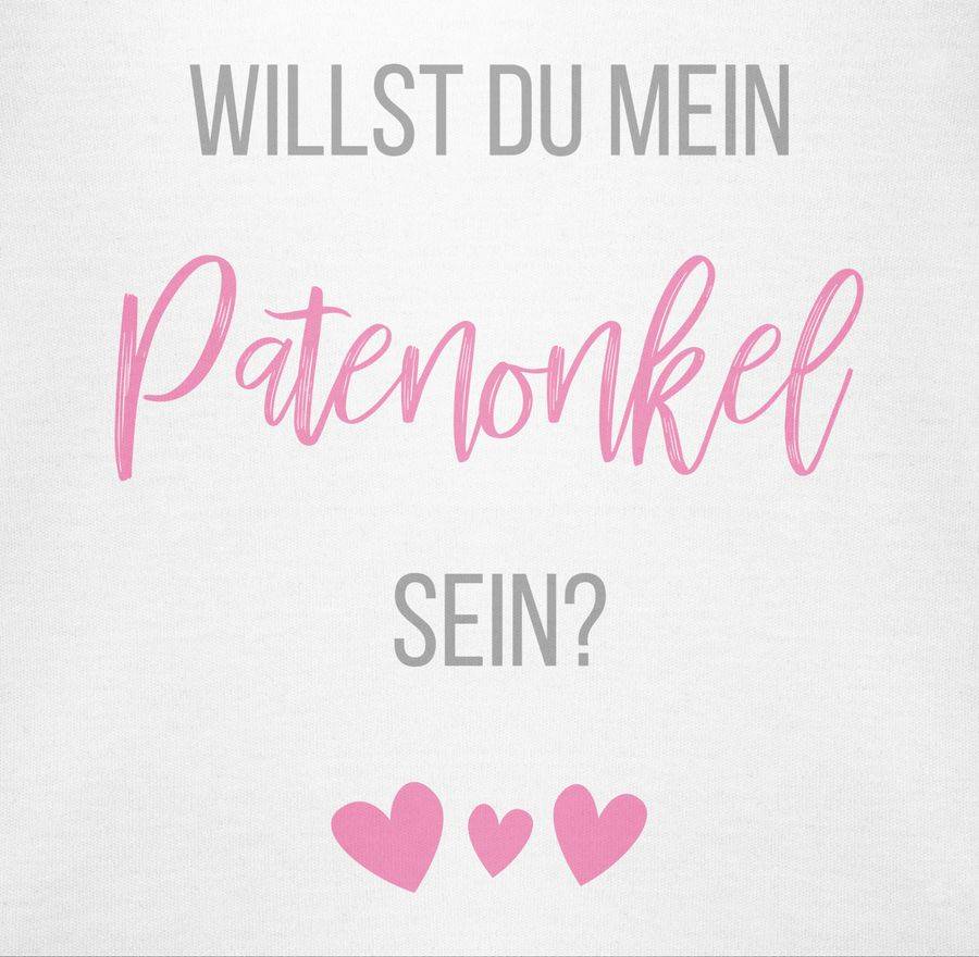 Shirtracer Willst du mein Patenonkel sein Shirts & Mehr Shirtracer Super Sparpreis