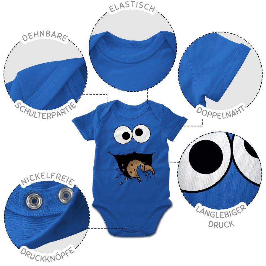 Shirtracer Keks-Monster Shirts & Mehr Shirtracer Kostenlose Rückgabe