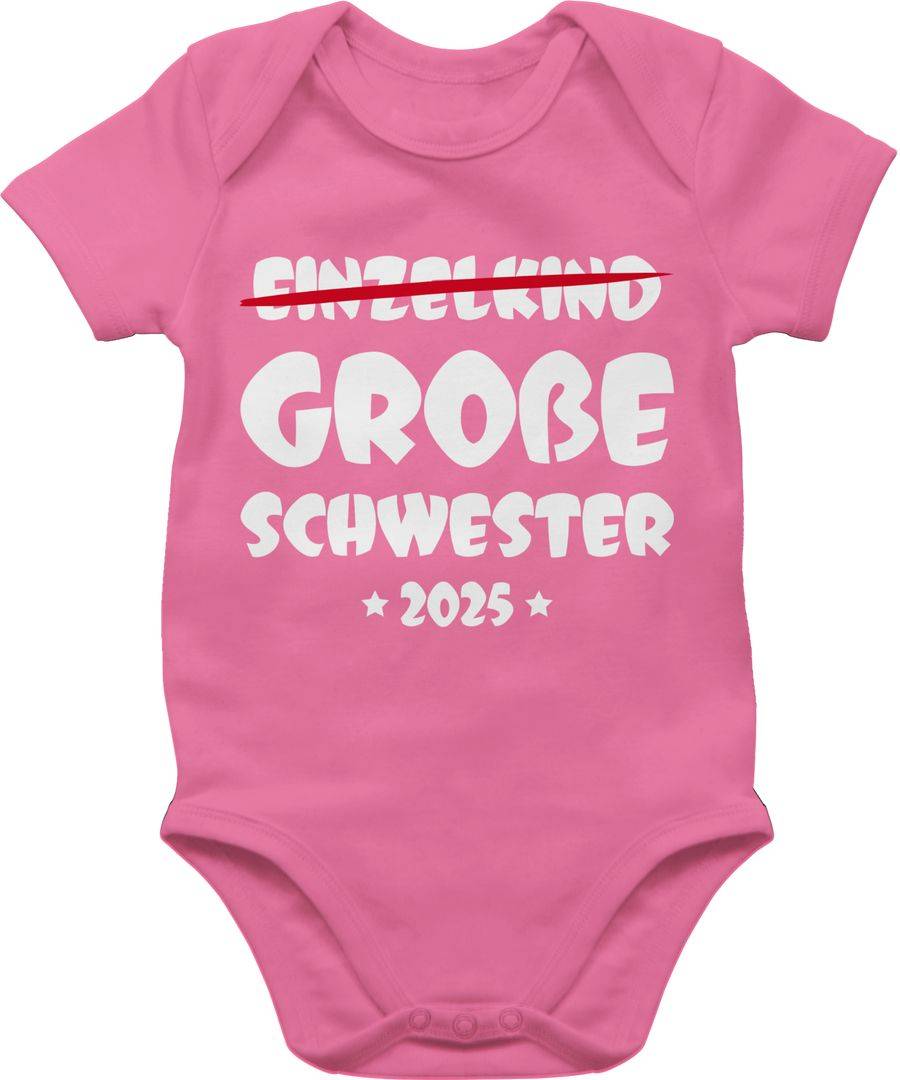 Shirtracer Einzelkind Große Schwester 2025 Shirts & Mehr Shirtracer