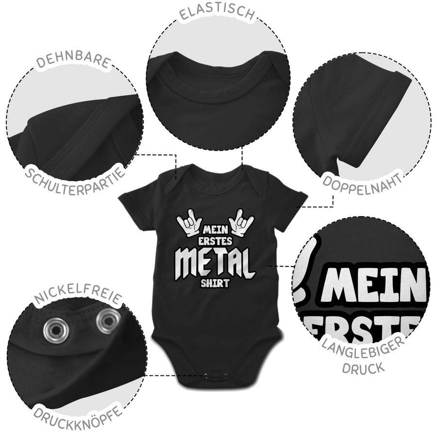 Shirtracer Mein erstes Metal Shirt Comic Shirts & Mehr Shirtracer Nur noch ein Tag übrig
