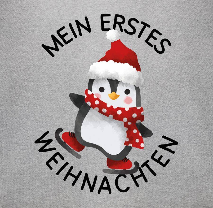 Shirtracer Mein erstes Weihnachten mit Pinguin - schwarz Shirts & Mehr Shirtracer Super Rabatt