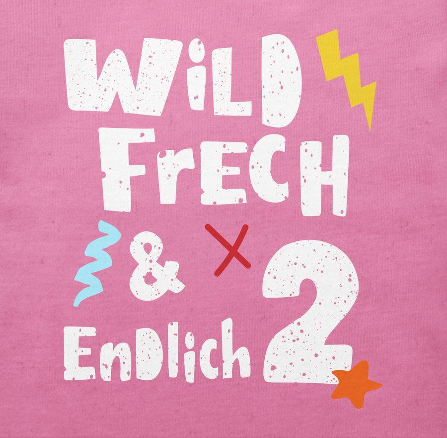 Shirtracer Wild frech und endlich 2 - Zwei Jahre Wunderbar Shirts & Mehr Shirtracer Riesige Rabatte