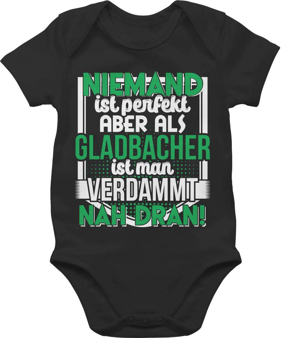 Shirtracer Niemand ist perfekt Gladbacher Shirts & Mehr Shirtracer