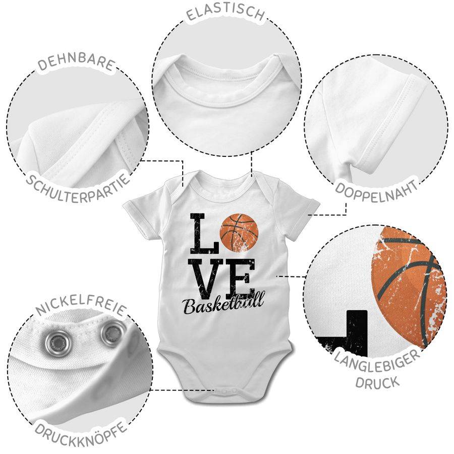 Shirtracer Love Basketball: T-Shirt Turnbeutel Shirtracer Speichern exportieren