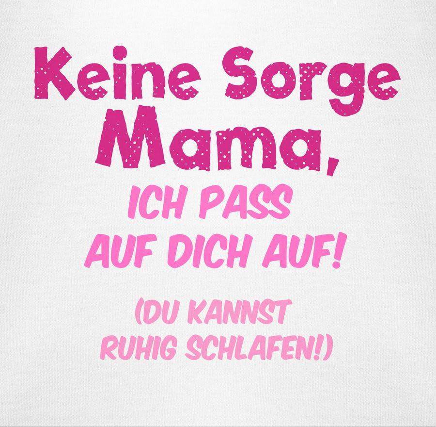 Shirtracer Keine Sorge Mama, ich pass auf dich auf! Du kannst ruhig schlafen!: T-Shirt Turn Shirtracer Angebote