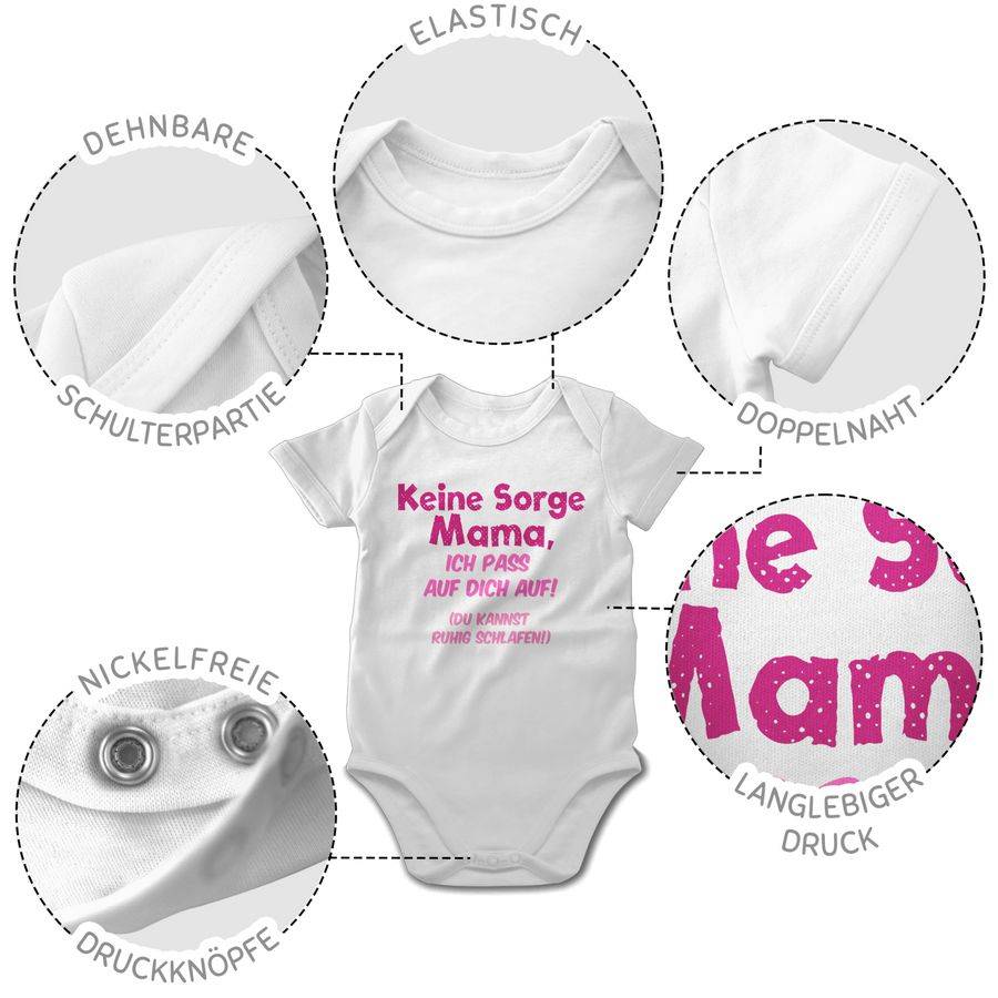 Shirtracer Keine Sorge Mama, ich pass auf dich auf! Du kannst ruhig schlafen!: T-Shirt Turn Shirtracer Angebote