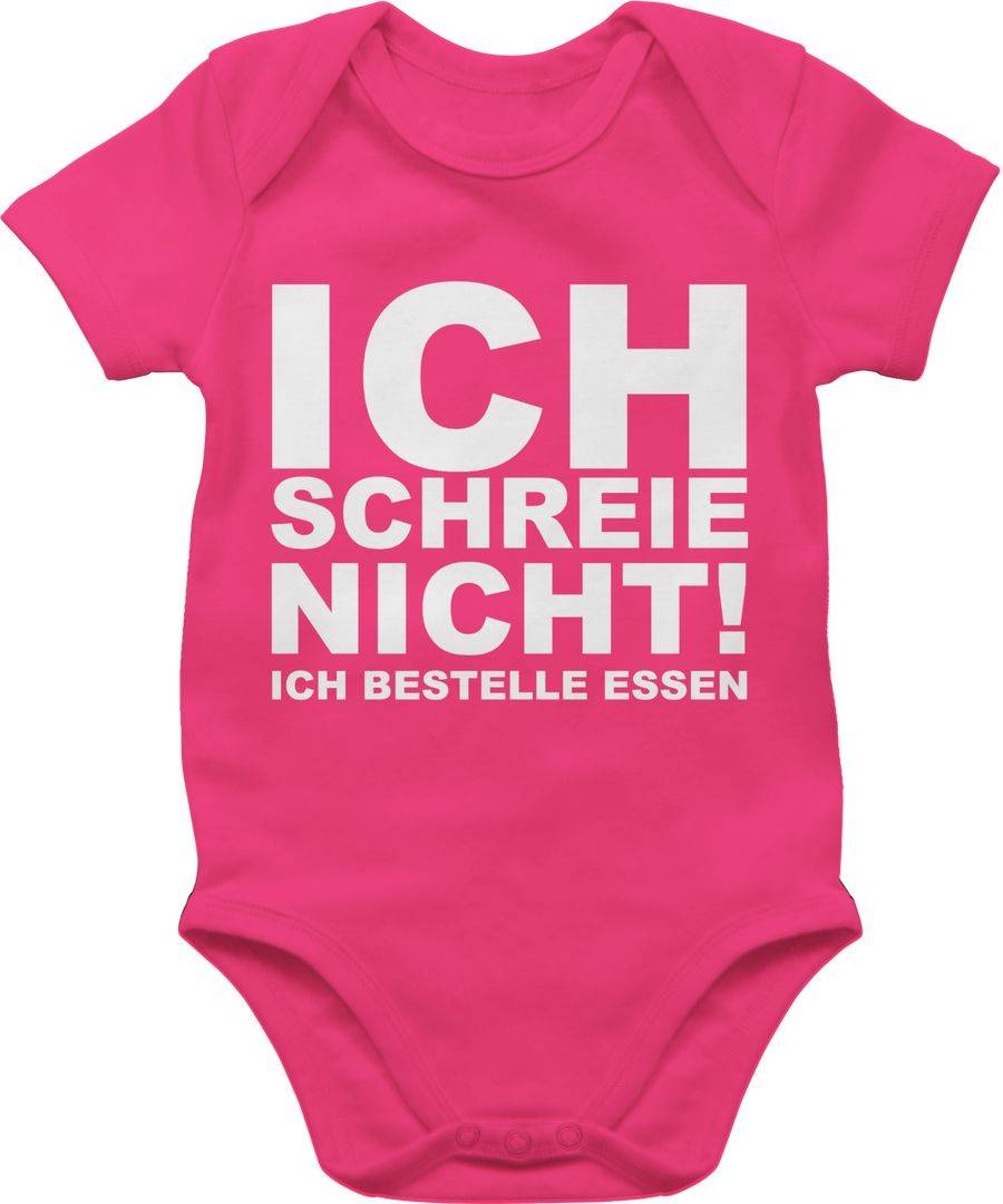 Shirtracer Ich schreie nicht, ich bestelle Essen!: T-Shirt Rucksack Shirtracer