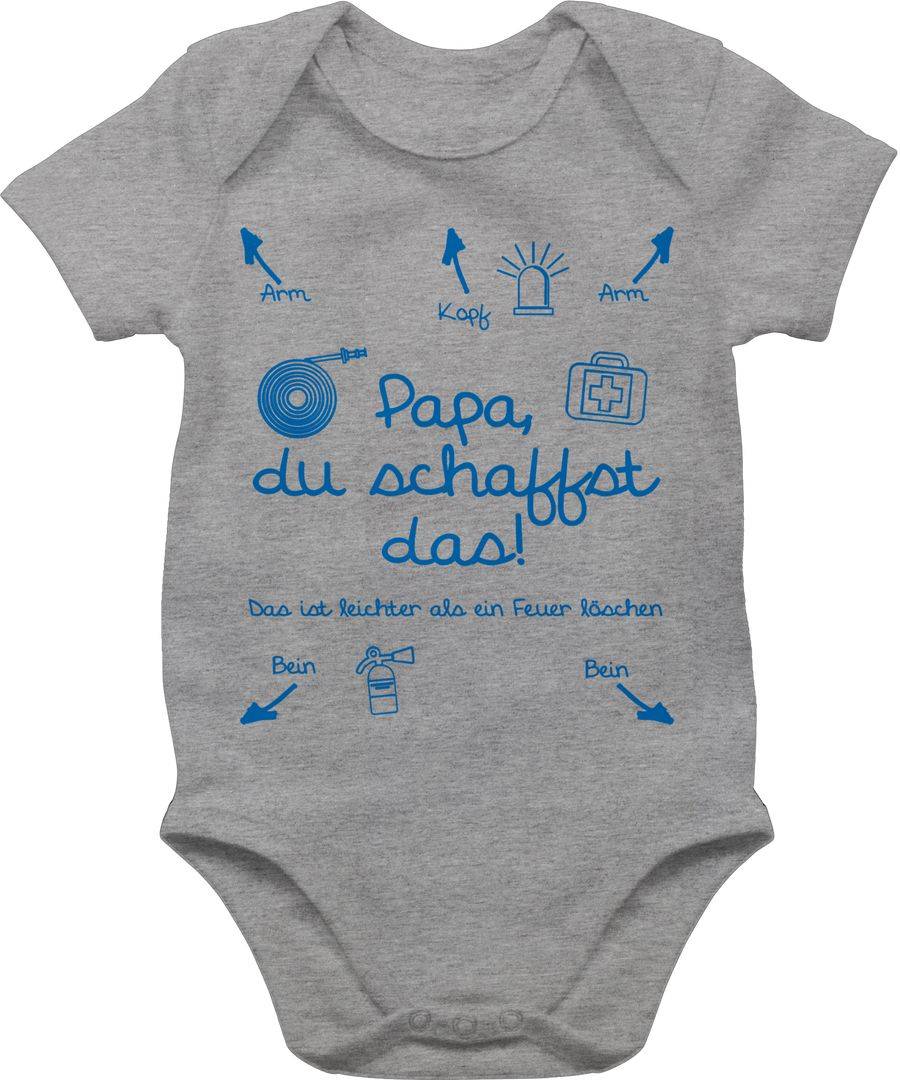 Shirtracer Papa du schaffst das Feuerwehr Junge Shirts & Mehr Shirtracer