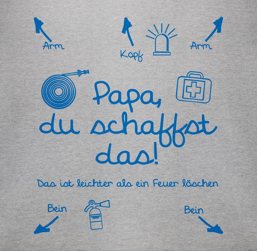 Shirtracer Papa du schaffst das Feuerwehr Junge Shirts & Mehr Shirtracer Sonderangebot