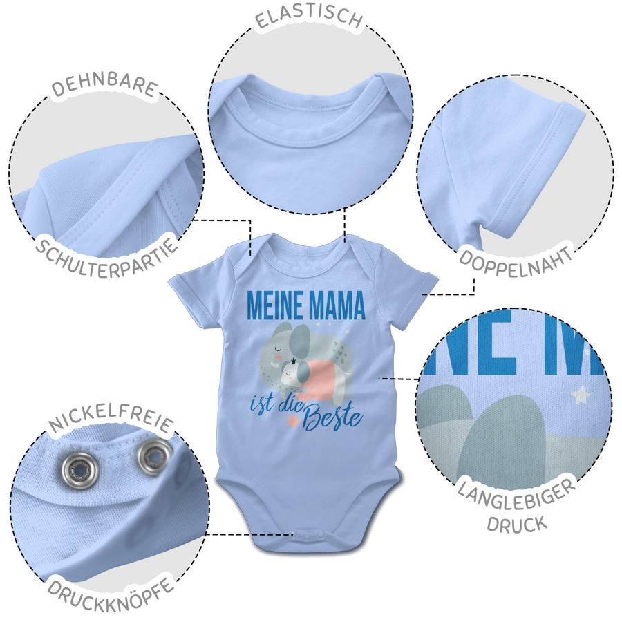Shirtracer Meine Mama ist die Beste Elefanten Shirts & Mehr Shirtracer Rabatt