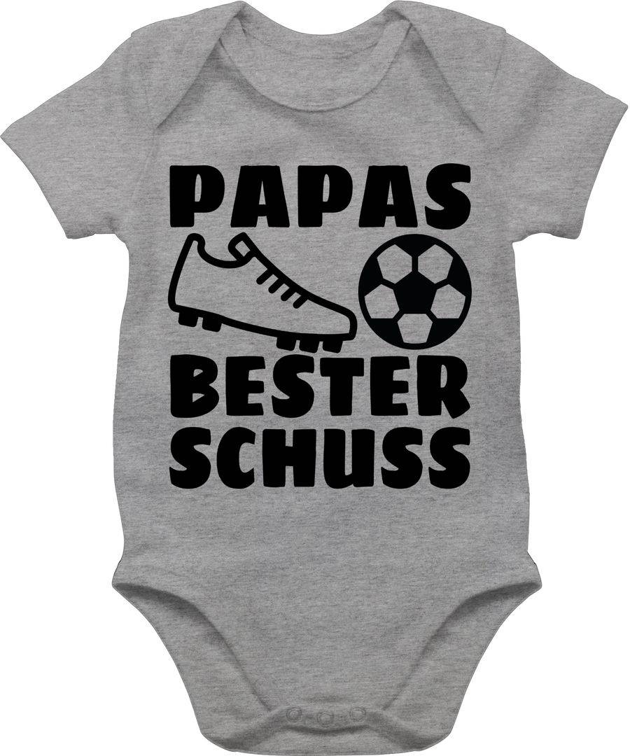 Shirtracer Papas bester Treffer mit Fussball - schwarz Shirts & Mehr Shirtracer