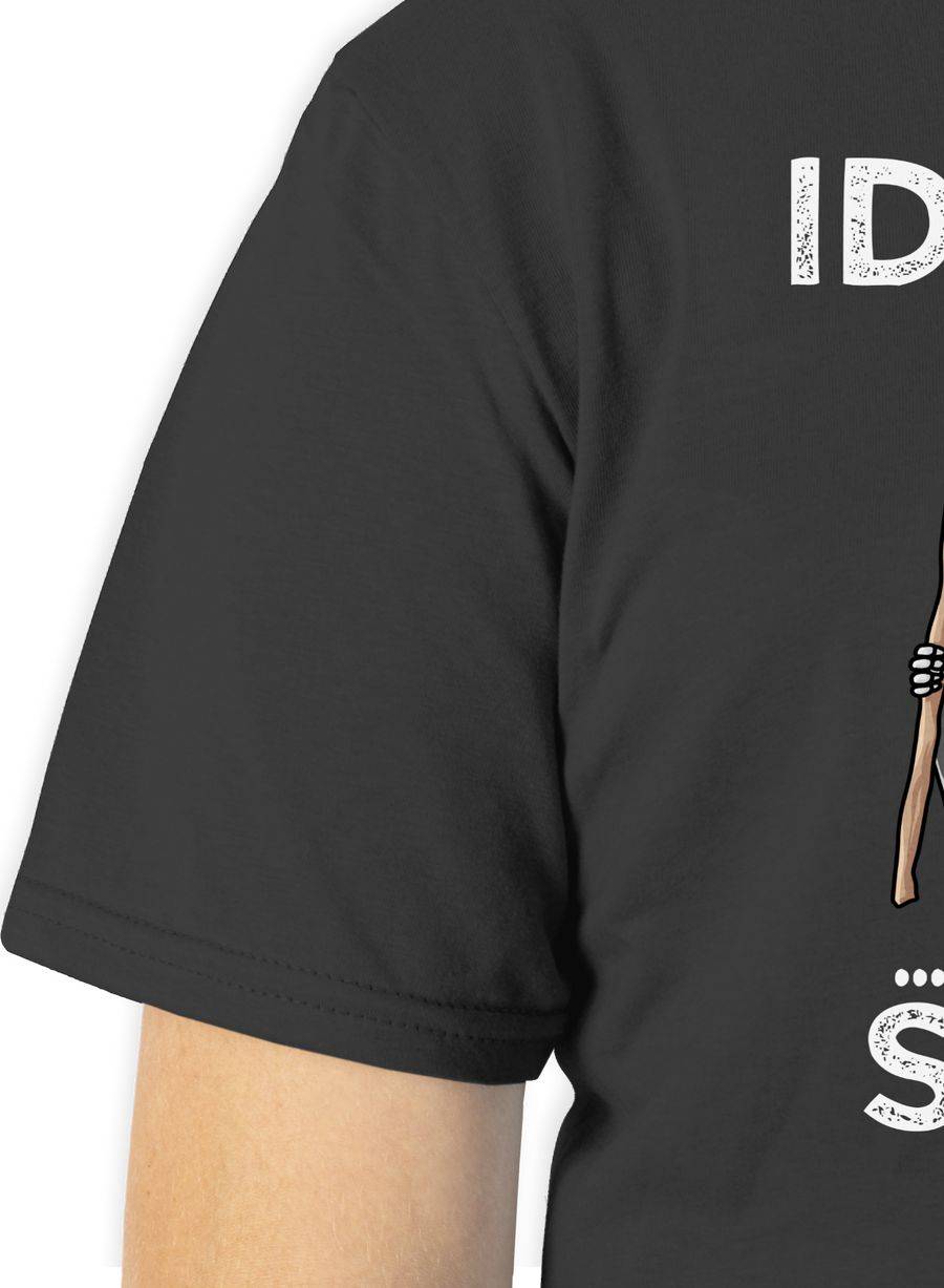 Shirtracer So viele Idioten und nur eine Sense - Weiß: Tshirt Rucksack Shirtracer Osterangebot